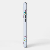 Coque iPhone 16 Pro Max Motif floral sans couture (Côté gauche)