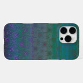 Coque iPhone 16 Pro Max Motif géométrique abstrait artistique vif (Verso Horizontal)