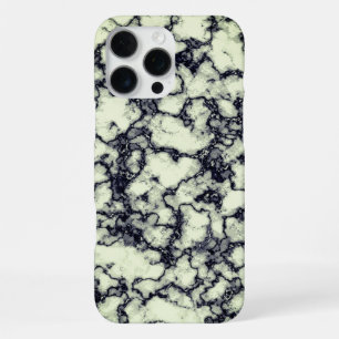 Coque iPhone 16 Pro Max Motif marbre noir et blanc COOL
