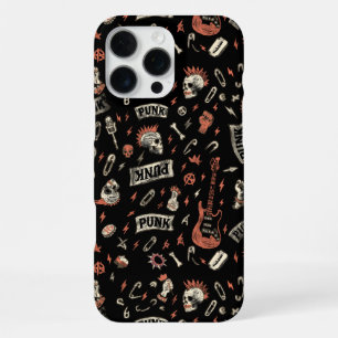 Coque iPhone 16 Pro Max Motif Punk Rock – Audacieux & Rebelle