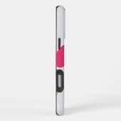 Coque iPhone 16 Pro Max Motif sans couture de fleur de tulipe rose (Côté droit)