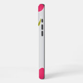 Coque iPhone 16 Pro Max Motif sans couture de fleur de tulipe rose (Côté gauche)