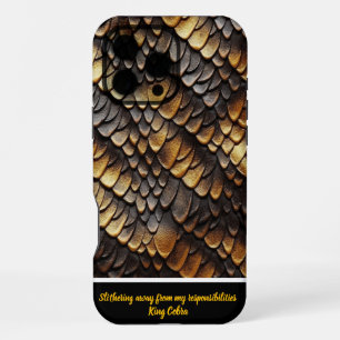 Coque iPhone 16 Pro Max Motifs complexes de serpent à la lumière naturelle