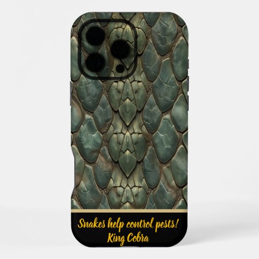 Coque iPhone 16 Pro Max Motifs vibrants et complexes de peau de serpent (Verso)