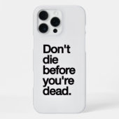 Coque iPhone 16 Pro Max Motivational Quote iPhone16 Case (Verso)