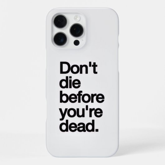 Coque iPhone 16 Pro Max Motivational Quote iPhone16 Case (Verso)