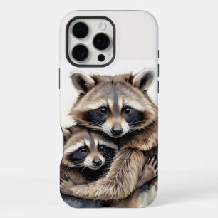 Coque iPhone 16 Pro Max Mountain Nature Wilderness Mountains Raccoons