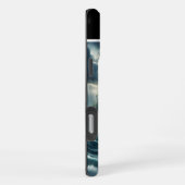 Coque iPhone 16 Pro Max Navire Pirate Dans Une Tempête (Côté droit)
