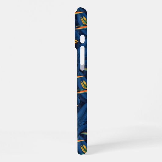 Coque iPhone 16 Pro Max Night bird of Paradise garden 2 (Côté gauche)