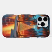 Coque iPhone 16 Pro Max Noël hawaïen/tropical (Verso Horizontal)