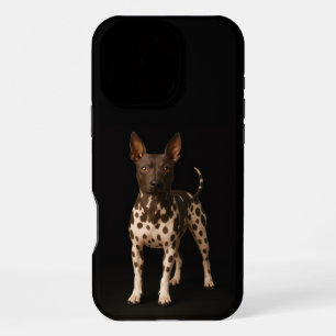 Coque iPhone 16 Pro Max Noir 4 Luxe iPhone 16 Pro Max, Terrier sans poils