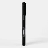 Coque iPhone 16 Pro Max Noir Ninja en colère (Côté droit)
