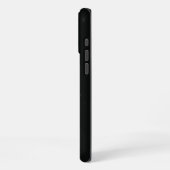 Coque iPhone 16 Pro Max Noir Ninja en colère (Côté gauche)