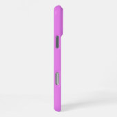Coque iPhone 16 Pro Max Nom Azure Turquoise 3D | Drôle Violet (Côté droit)