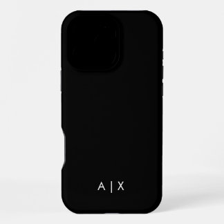 Coque iPhone 16 Pro Max Nom de couple simple monogrammé