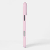 Coque iPhone 16 Pro Max Noms de monogramme rose rouge moderne (Côté droit)
