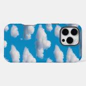 Coque iPhone 16 Pro Max Nuages ​​duveteux (Verso Horizontal)