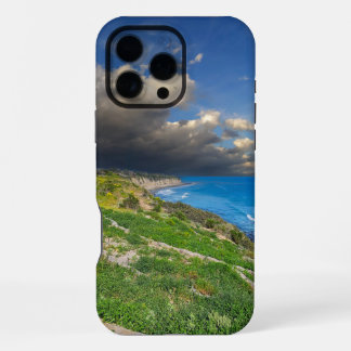 Coque iPhone 16 Pro Max Nuages puissants sur Point Dume