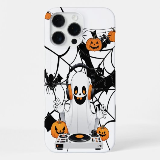 Coque iPhone 16 Pro Max Nuit fantôme effrayante (Verso)