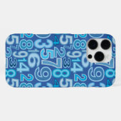 Coque iPhone 16 Pro Max Number pattern (Verso Horizontal)