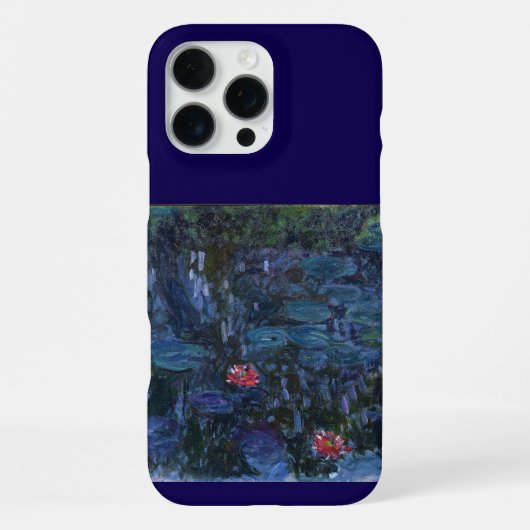 Coque iPhone 16 Pro Max Nymphéas de Monet (Verso)