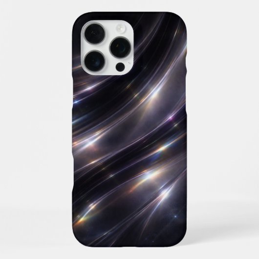 Coque iPhone 16 Pro Max Obsidian Prism Holographic Gradient Phone Case (Verso)