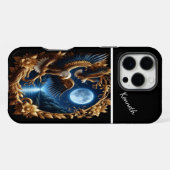 Coque iPhone 16 Pro Max Océan Lune d'Aigle (Verso Horizontal)