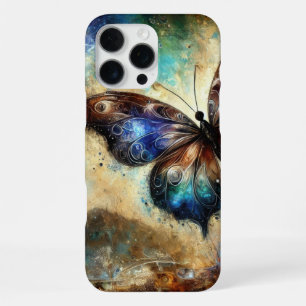 Coque iPhone 16 Pro Max Œuvre d'art fantastique représentant un papillon c