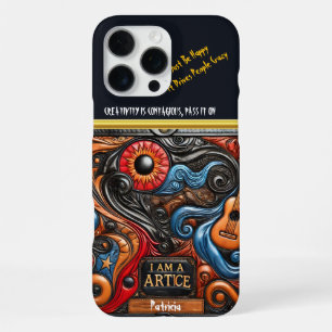 Coque iPhone 16 Pro Max Œuvre d'art vibrante avec des détails saisissants
