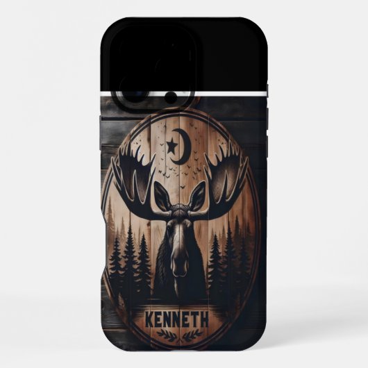 Coque iPhone 16 Pro Max Oie Au Feu De La Lune (Verso)