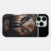 Coque iPhone 16 Pro Max Oie Au Feu De La Lune (Verso Horizontal)