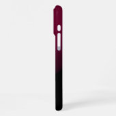 COQUE iPhone 16 PRO MAX OISEAU CLAIR / FUCHSIA ROSE NOIR MONOGRAMME ABSTRA (Côté gauche)