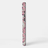 Coque iPhone 16 Pro Max Oiseaux de marguerite en rose bébé (Côté gauche)