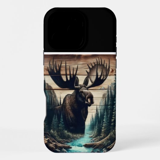 Coque iPhone 16 Pro Max Orignal dans les bois (Verso)