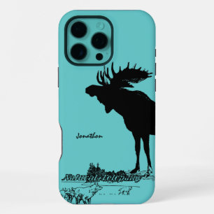 Coque iPhone 16 Pro Max Orignal et loup vintage Choisissez une couleur