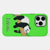Coque iPhone 16 Pro Max Ours Panda (Verso Horizontal)
