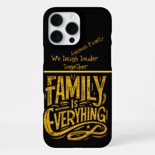 Coque iPhone 16 Pro Max Panneau célébrant l'essence du lien familial