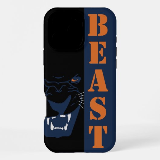 Coque iPhone 16 Pro Max Panthère noire (Verso)