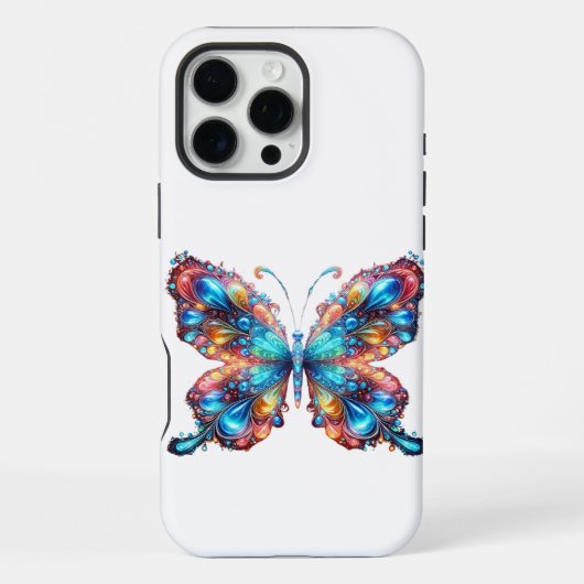 Coque iPhone 16 Pro Max Papillon (Verso)