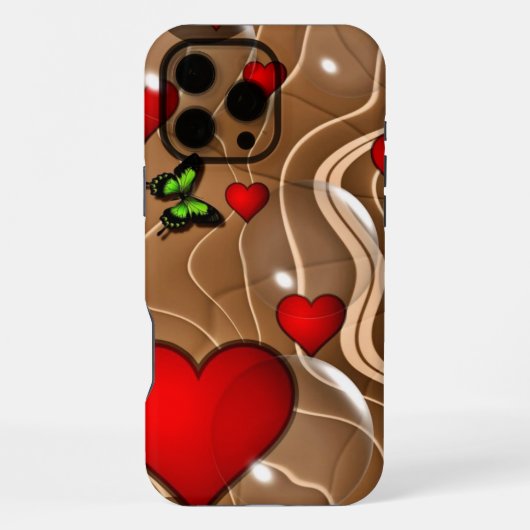 Coque iPhone 16 Pro Max Papillon (Verso)
