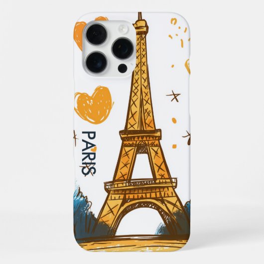 Coque iPhone 16 Pro Max Paris France (Verso)