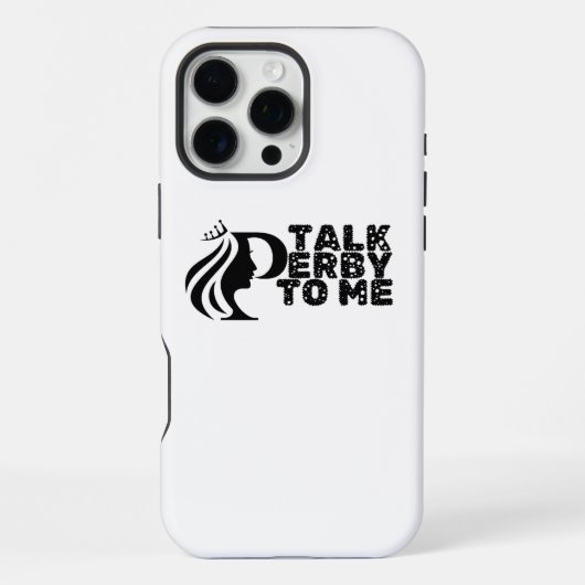 Coque iPhone 16 Pro Max Parle-moi de Derby (Verso)