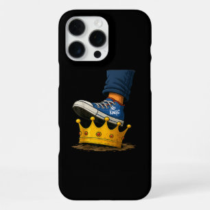 Coque iPhone 16 Pro Max Pas de chaussure de roi sur la couronne