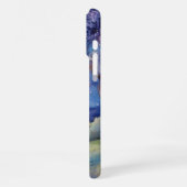 Coque iPhone 16 Pro Max Paysage nocturne enchanté au clair de lune (Côté gauche)