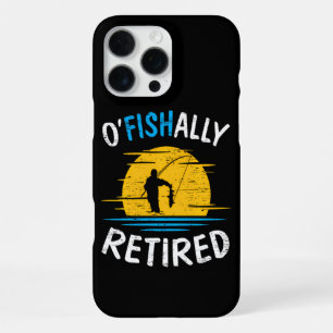 Coque iPhone 16 Pro Max Pêcheur de poissons de pêche à la retraite de mani