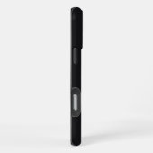 Coque iPhone 16 Pro Max Père Noël noir en colère (Côté droit)