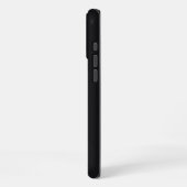 Coque iPhone 16 Pro Max Père Noël noir en colère (Côté gauche)