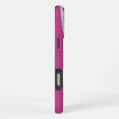 Coque iPhone 16 Pro Max Perles Blanches Glam Pink (Côté droit)