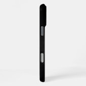 Coque iPhone 16 Pro Max Personalized Black Lab Portrait (Côté droit)