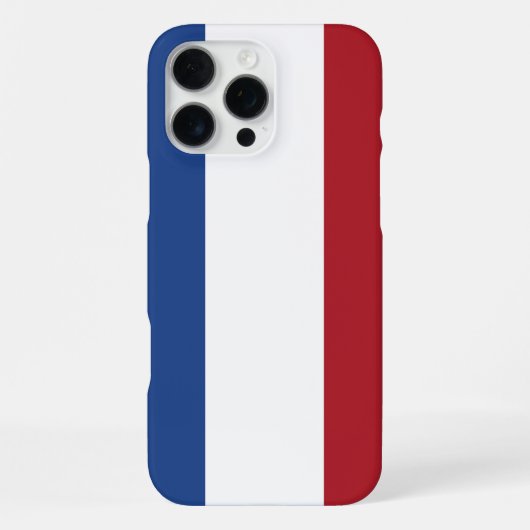 Coque iPhone 16 Pro Max Personnalisable Pays-Bas (Verso)